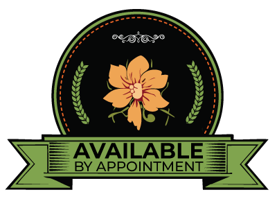available by appointment badge